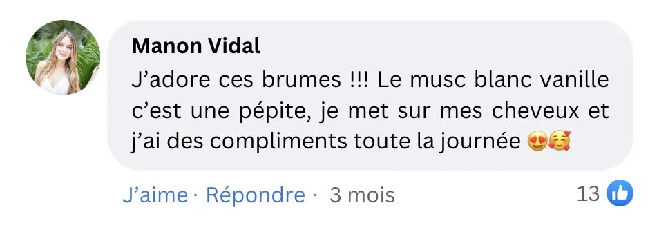 Commentaire Instagram