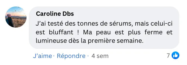 Commentaire Instagram