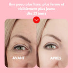 Masque lissant et anti-âge aux pétales de rose  (Pack de 5 + Shaker)