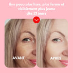 Masque lissant et anti-âge aux pétales de rose  (Pack de 5 + Shaker)