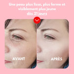 Masque lissant et anti-âge aux pétales de rose  (Pack de 5 + Shaker)